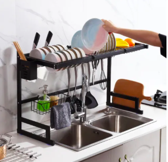 Miniatura 3 de Escurridor platero metálico 2 niveles